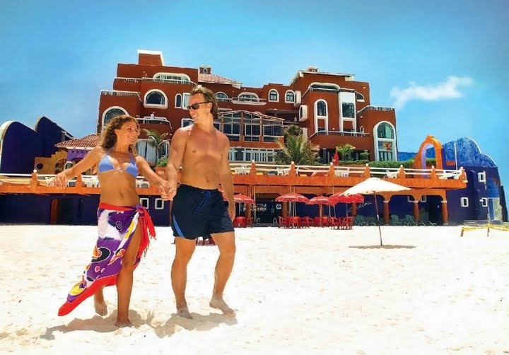 Avalon Baccara Cancun beach